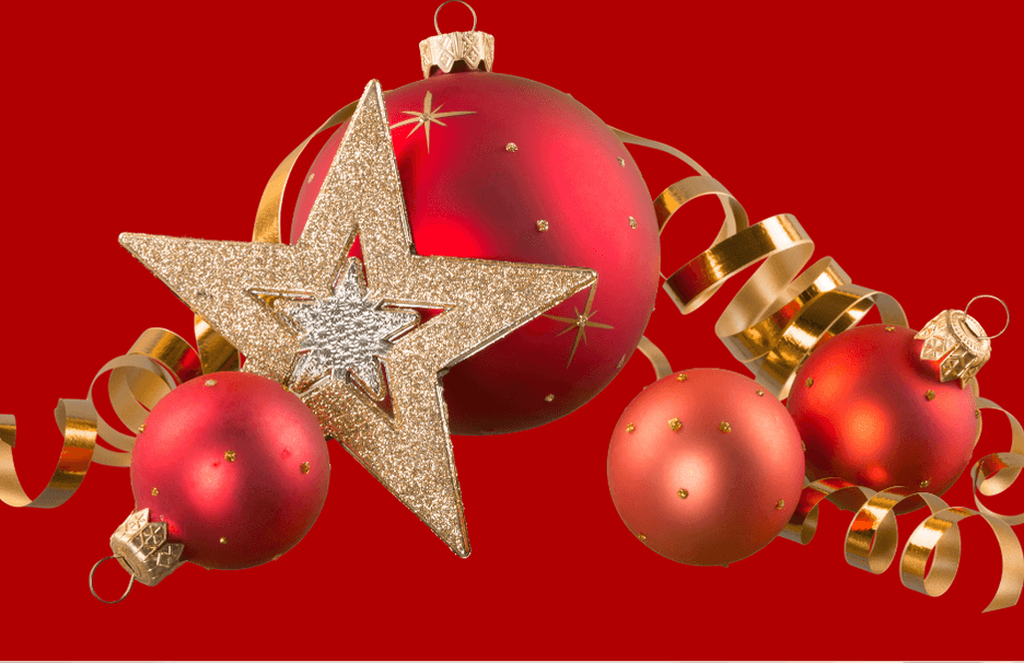 Enfeites de árvore de Natal